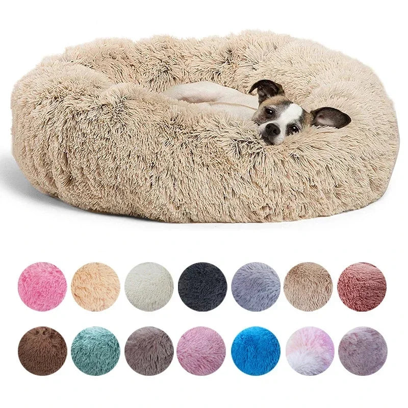 Plush Calming Pet Bed