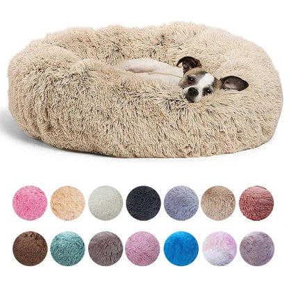 Plush Calming Pet Bed